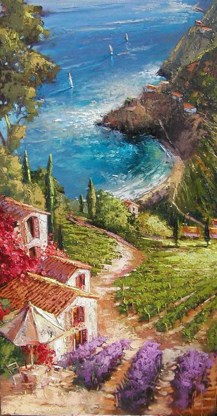 Amalfi Vineyard by Steven Quartly