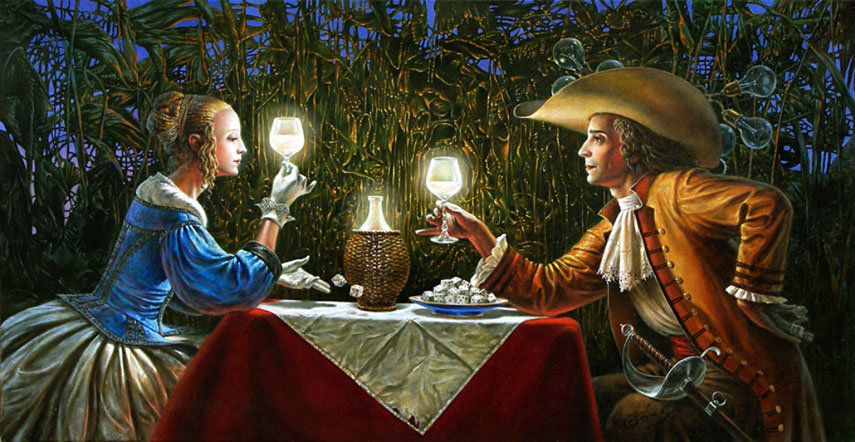 Delighted by the Light by Michael Cheval