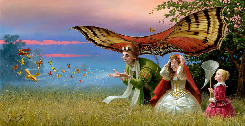 Promises of a Parting Summer by Michael Cheval