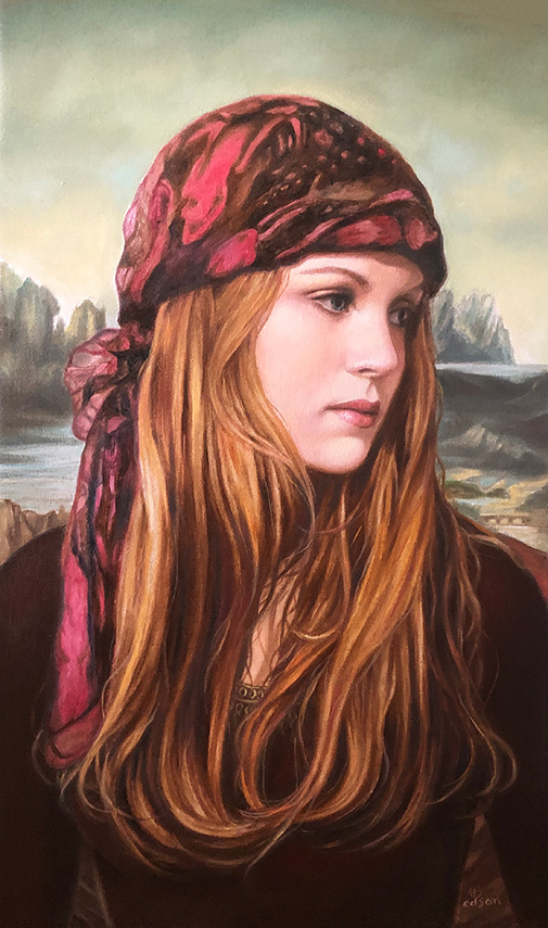 Young Gypsy by Edson Campos