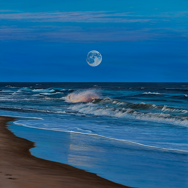 When The Moon Kisses The Ocean